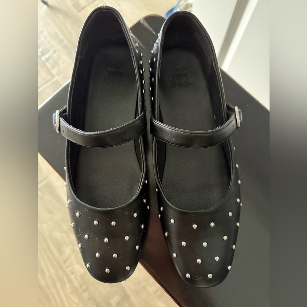 GAP Black Studded Flats